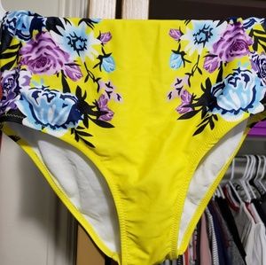 High Waisted Swimsuit Bottoms (Never been worn)